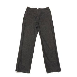 NYCC New York Clothing Co Womens Size 6 Brown Tall Straight Dress Pants